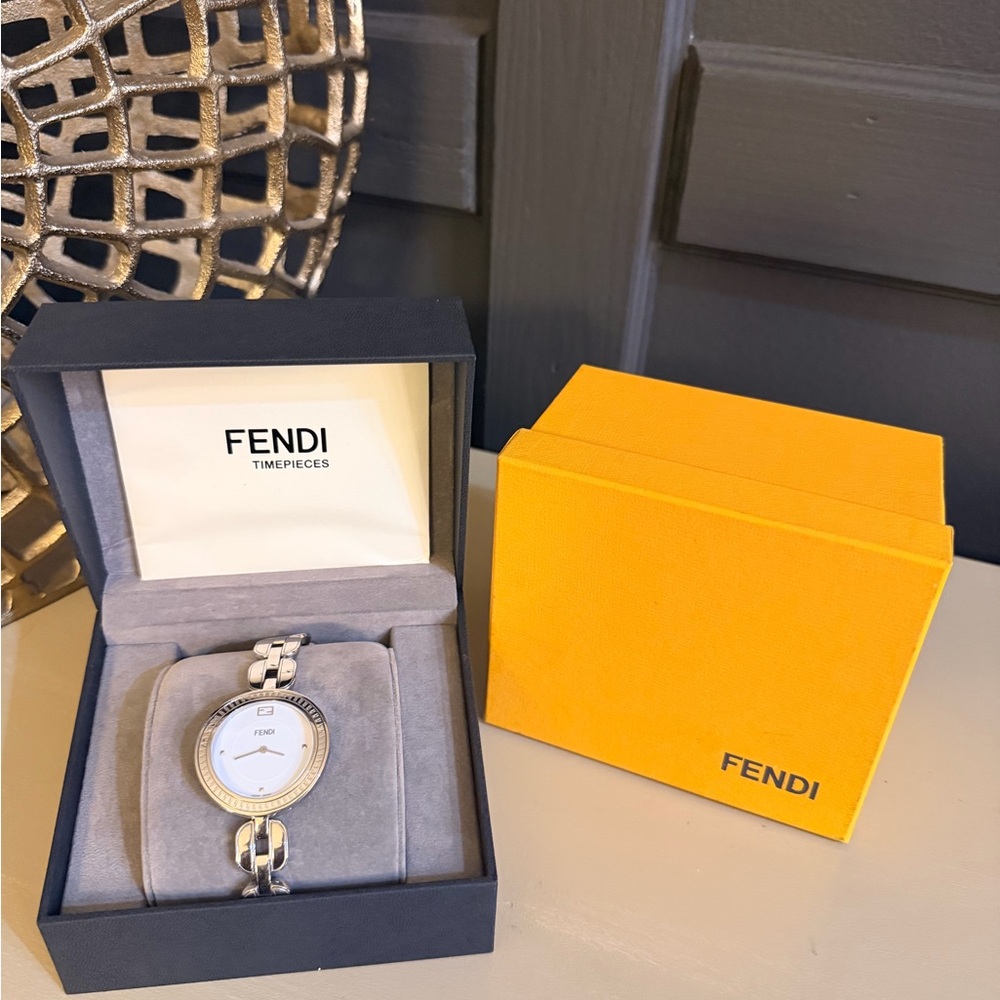 Authentic Fendi My Way 36mm Women’s Stainless Steel Watch